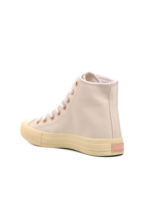 Beige Womens Hi Sneaker BN-31042 Z