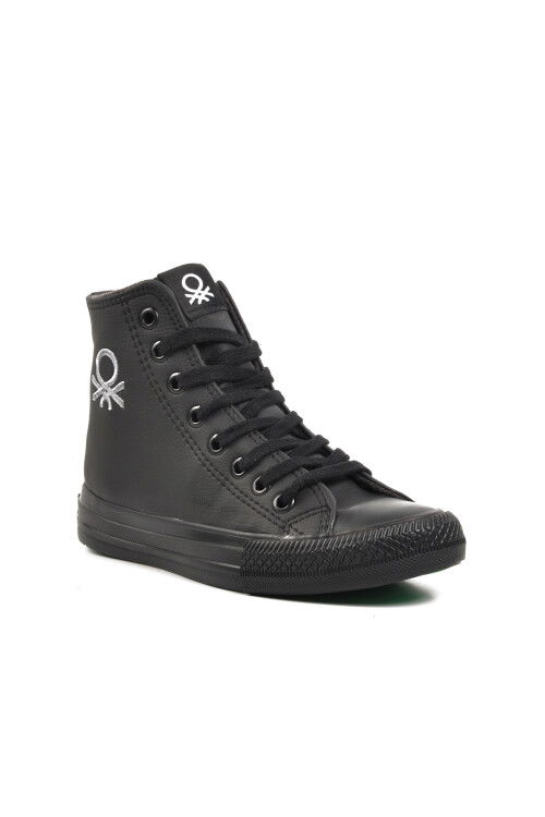 حذاء رياضي نسائي أسود عالي BN-31042 Z