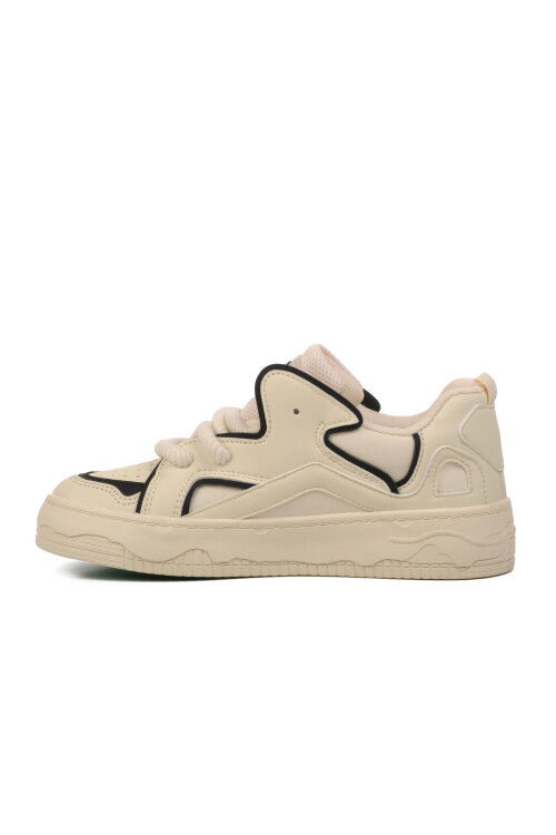 Beige-Black Womens Sneaker BNI-10100 Z