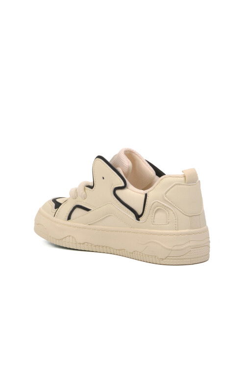 Beige-Black Womens Sneaker BNI-10100 Z