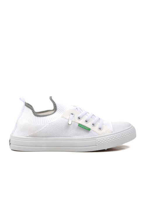 White Womens Sneakers Benetton BNI-10233 Z