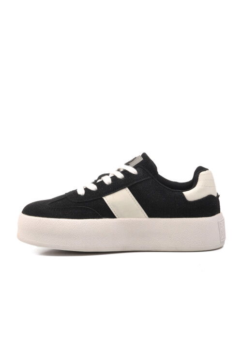Black-White Womens Sneakers BNI-11241 Z
