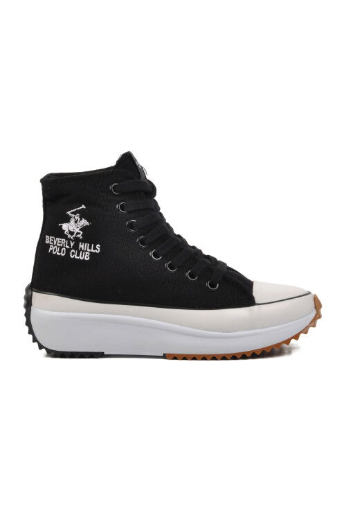 Black Unisex Hi Sneaker PO-30100 G