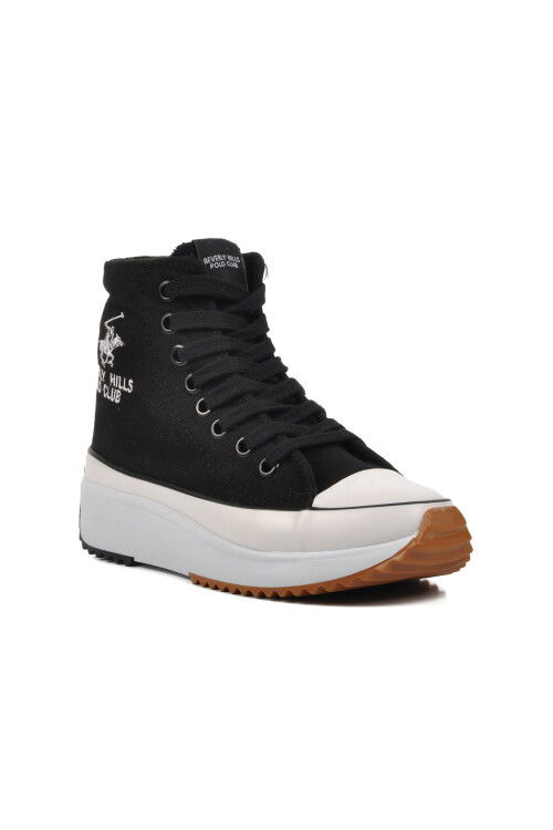 Black Unisex Hi Sneaker PO-30100 G