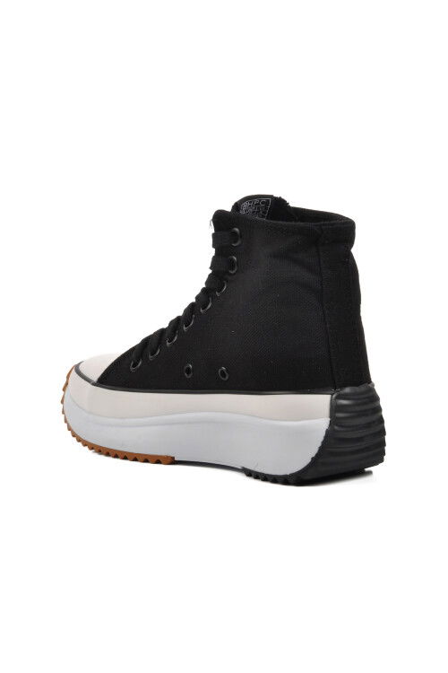 Black Unisex Hi Sneaker PO-30100 G