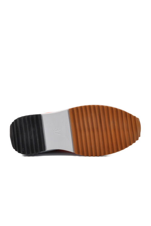 Orange Unisex Hi Sneaker PO-30100 G