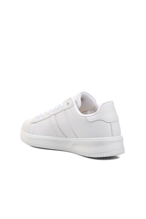 White Faux Leather Mens Sneakers Beverly Hills Polo Club Po-30161 M