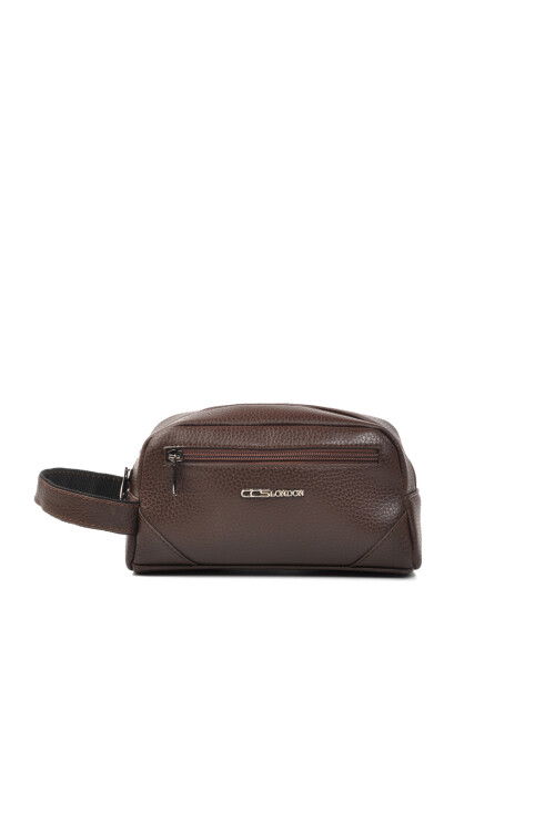 Brown Mens Handbag CCS London 31503 Bag