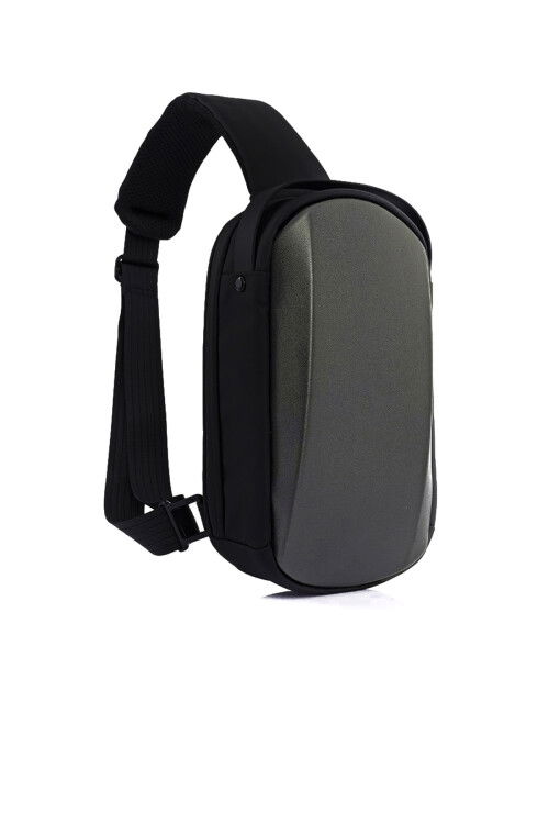 حقيبة كتف رمادية للجنسين من CCS London 51467