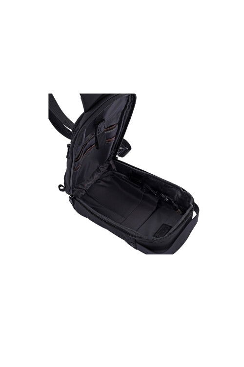 Black Unisex Shoulder Bag CCS London 51467 Bag