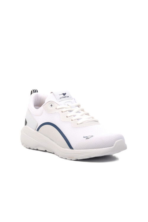 White-Navy Blue Mens Sneaker 527 Prague M