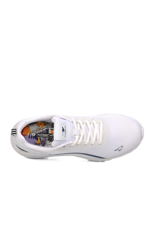 White-Navy Blue Mens Sneaker 527 Prague M