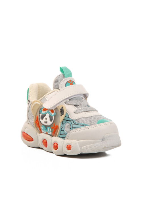 Aqua Green Unisex Kids Sneakers Peter B