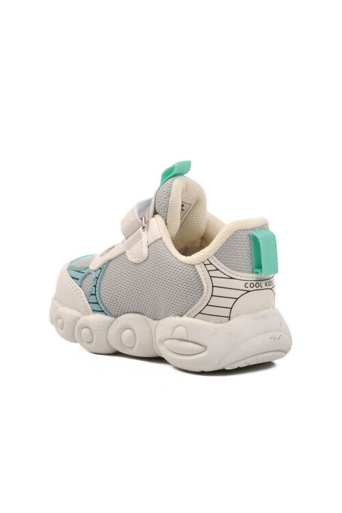 Aqua Green Unisex Kids Sneakers Peter B