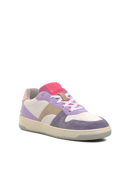 White-Lilac Unisex Sneaker GP-1036 G