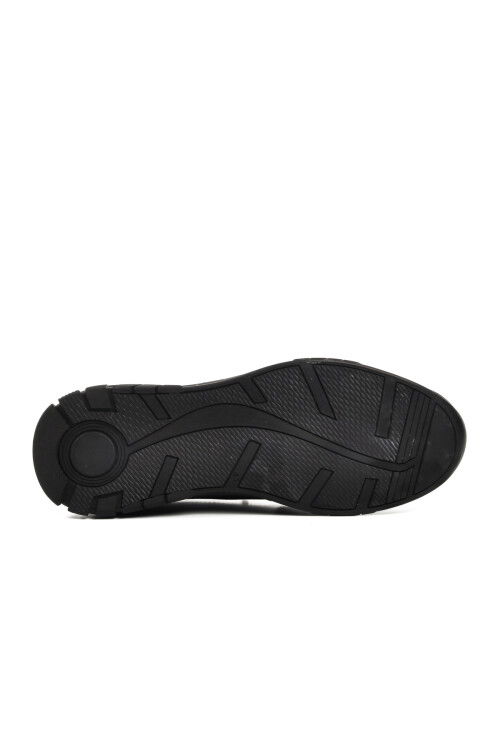 حذاء كاجوال رجالي من الجلد الطبيعي باللون الأسود من Lazne 102 21405 M