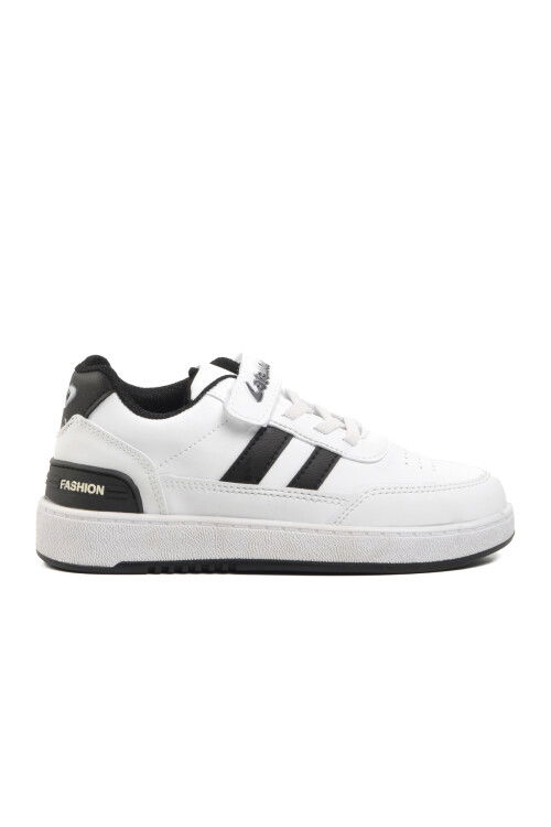 White-Black Childrens Sports Shoes 725-24K F
