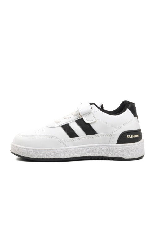 White-Black Childrens Sports Shoes 725-24K F