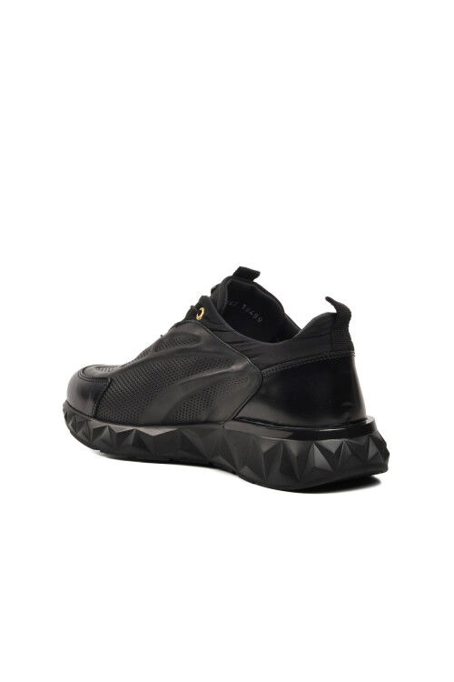 Black Mens Casual Shoes 152-18489 M