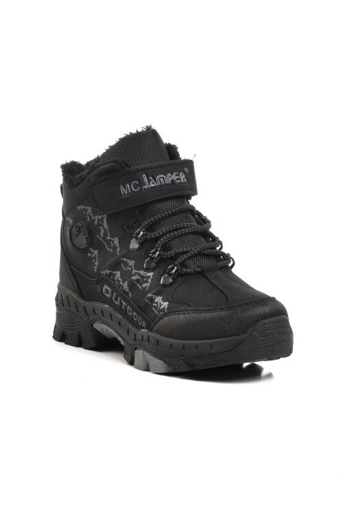 Black Childrens Boots 2040 F