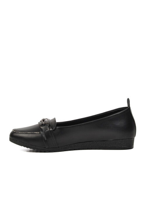 Black Lightweight Womens Ballerinas PC-53016 Z