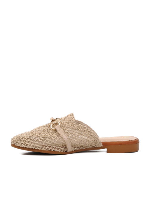 Beige Womens Slippers PC-53128 Z