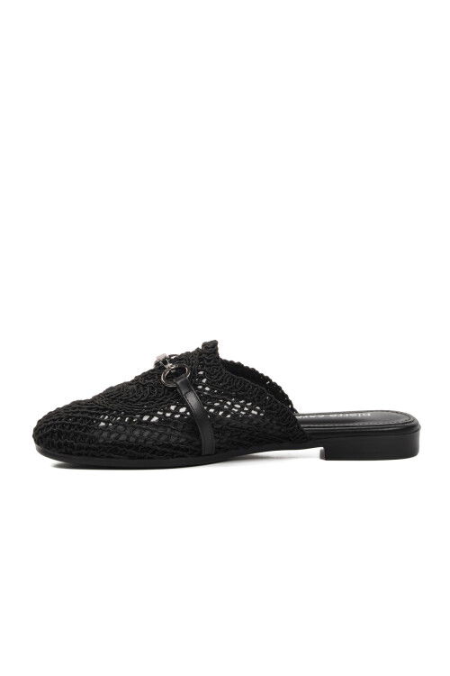 Siyah  Kadın Terlik PC-53128 Z