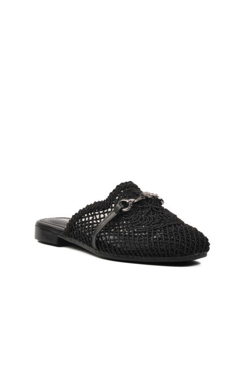 Siyah  Kadın Terlik PC-53128 Z