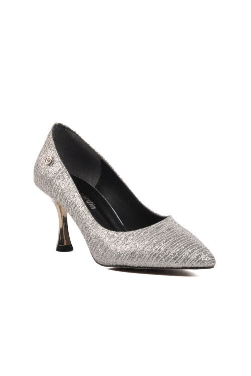 Silver Womens High Heel Shoes PC-54049 Z