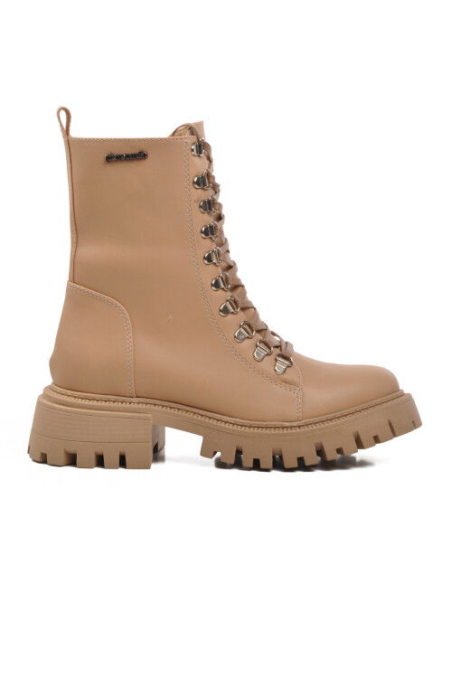 Beige Womens Boots PC-54079 Z