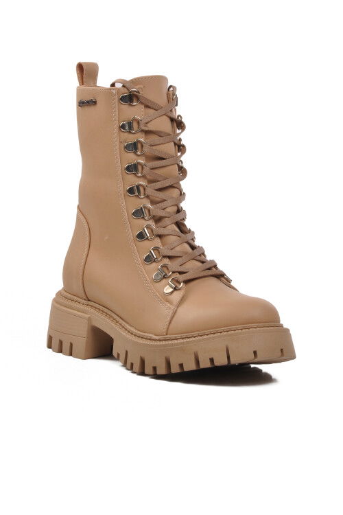 Beige Womens Boots PC-54079 Z
