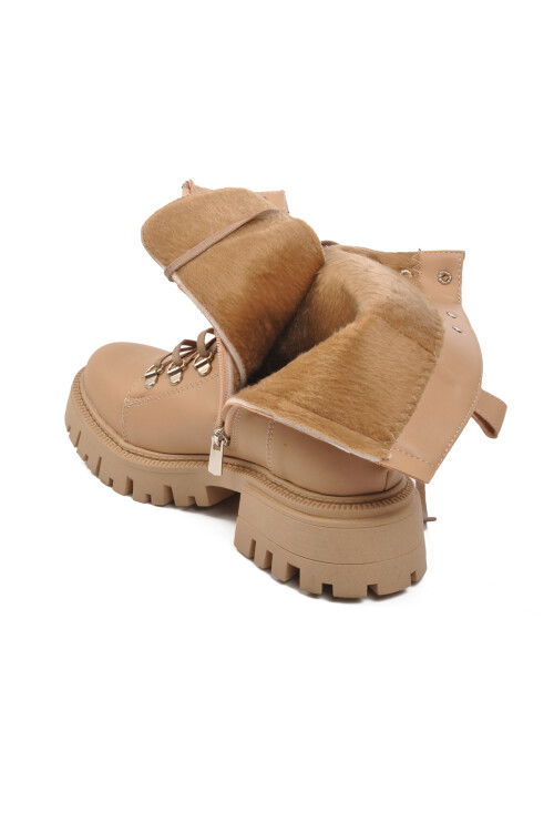 Beige Womens Boots PC-54079 Z