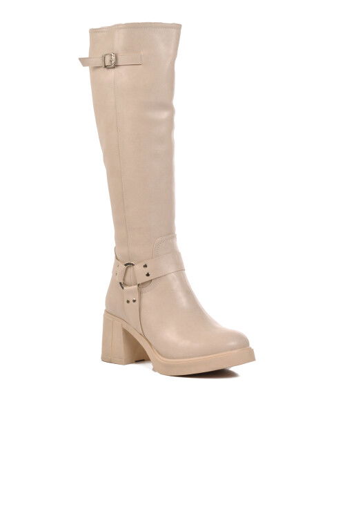 Cream Womens Boots PC-54119 Z