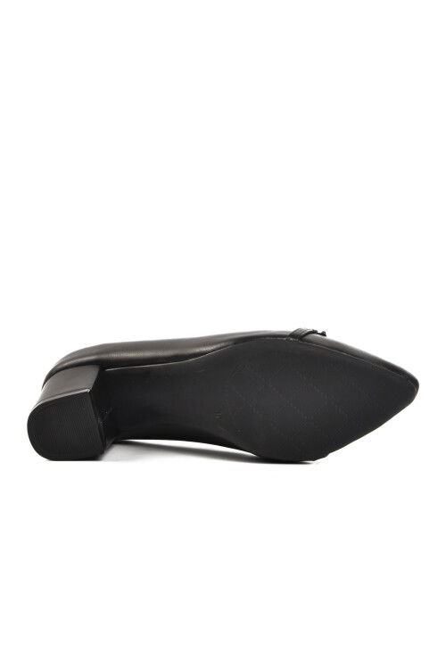 Siyah  Kadın Topuklu Ayakkabı PC-54212 Z