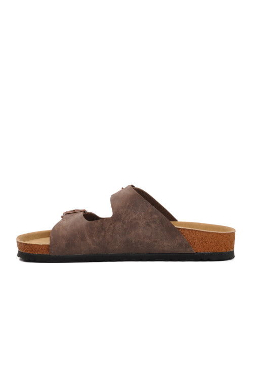 Brown Mens Slippers PC-6995 M