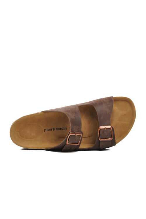 Brown Mens Slippers PC-6995 M