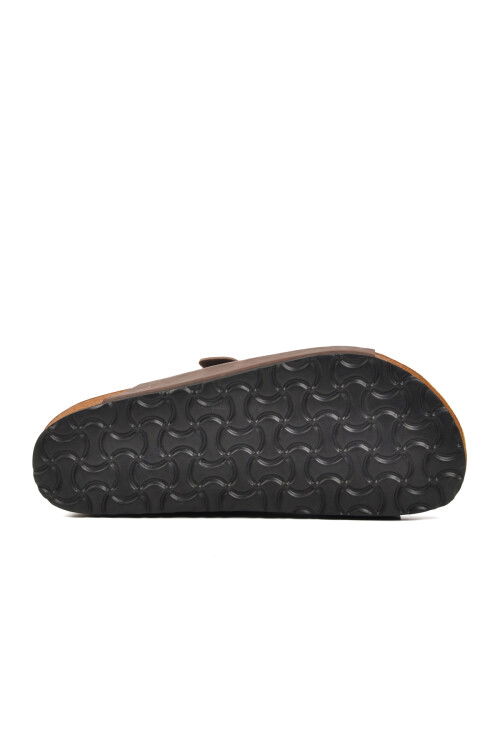 Brown Mens Slippers PC-6995 M