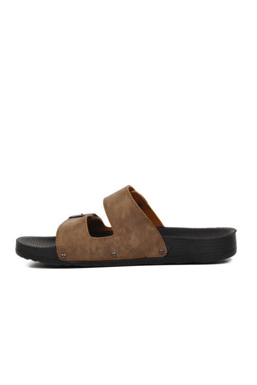 Mink Nubuck Lightweight Mens Slippers PC-7241 M