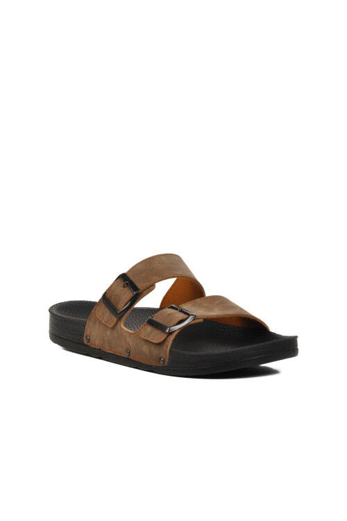 Mink Nubuck Lightweight Mens Slippers PC-7241 M