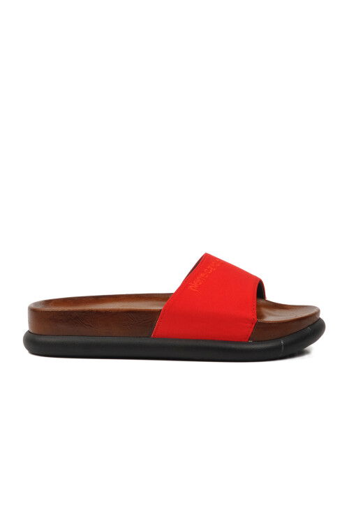 Red Womens Slippers PC-7272 Z