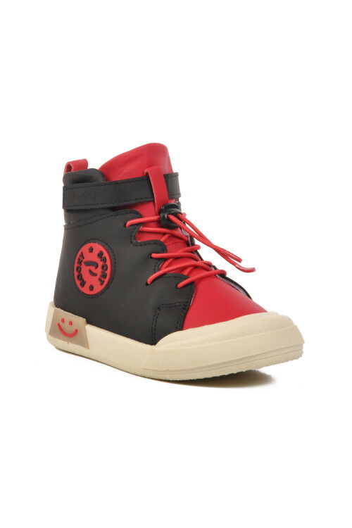 Black-Red Childrens Sneakers 17 P