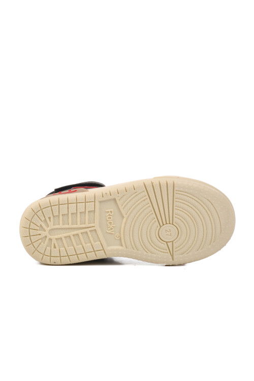 Black-Red Childrens Sneakers 17 P