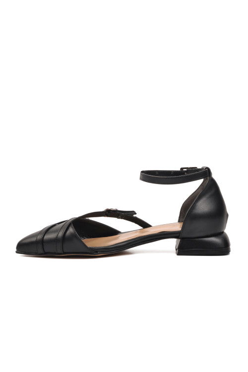 Black Womens Evening Shoes S-122 Z