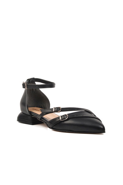 Black Womens Evening Shoes S-122 Z