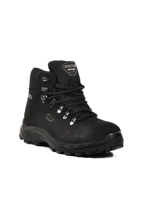 Crazy Black Waterproof Mens Outdoor Boots M1231 M