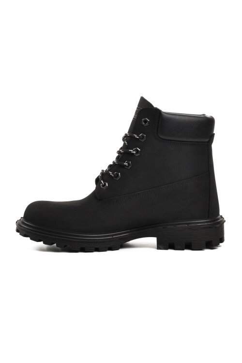 Black Nubuck Waterproof Mens Boots M7108 M