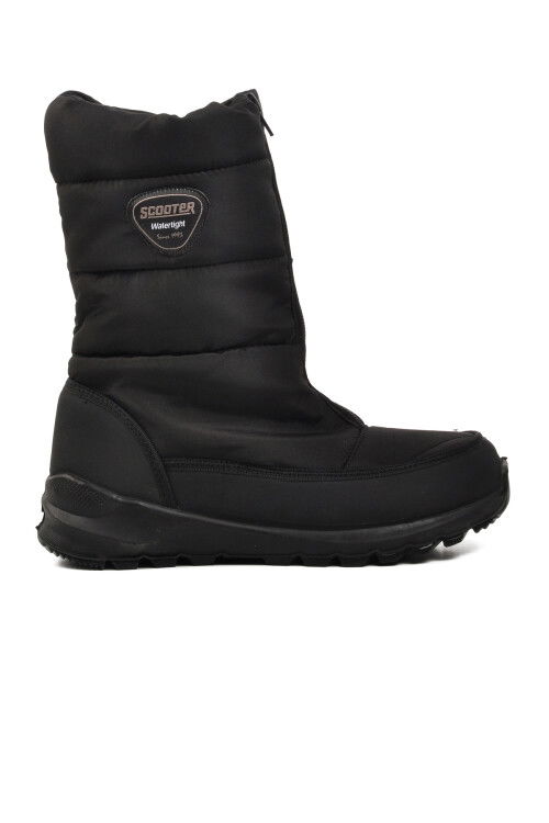 Textile Black Waterproof Womens Snow Boots Z7447 Z