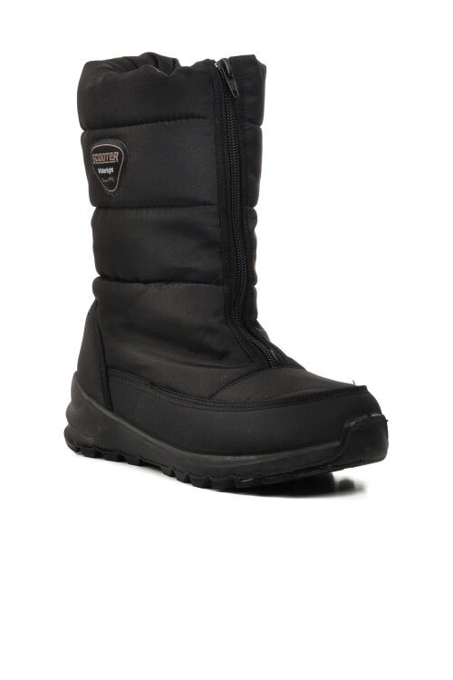 Textile Black Waterproof Womens Snow Boots Z7447 Z