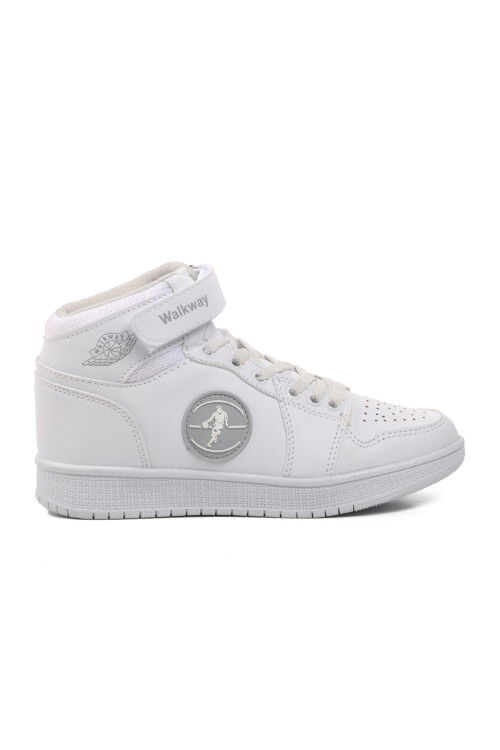 White-White Kids Hi Sneaker Sloga Hı F