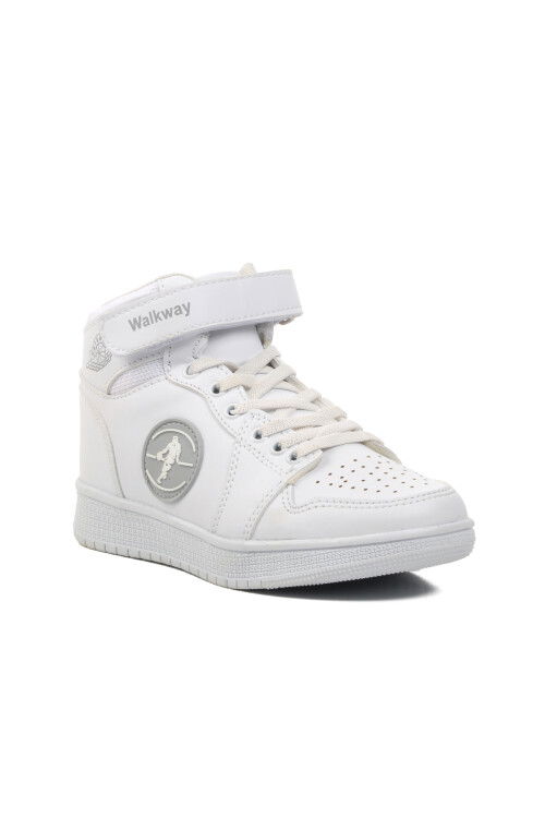 White-White Kids Hi Sneaker Sloga Hı F